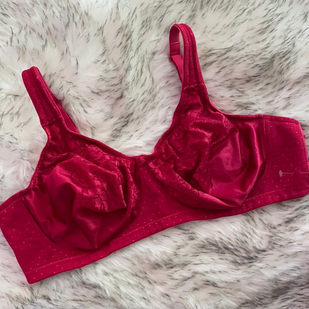 COMFORT CHOICE Lace Unlined Bra